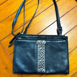 Brighton crossbody organizer in black